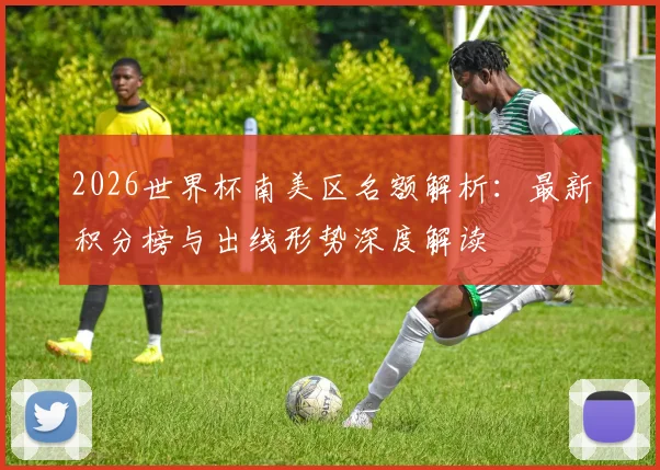 2026世界杯南美区名额解析：最新积分榜与出线形势深度解读